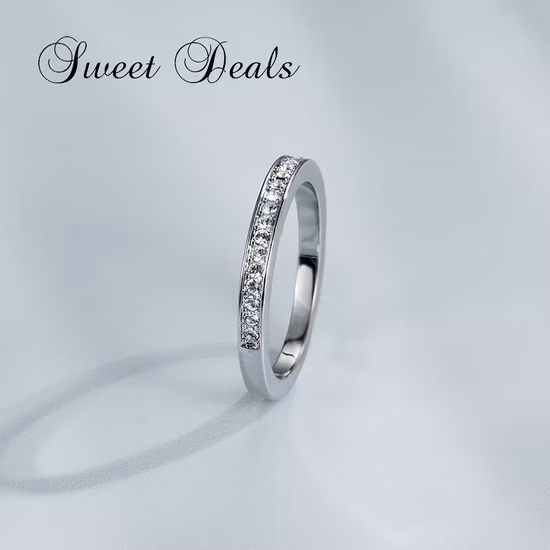 Bague trinité en argent 925, bijoux à la mode, anneaux plaqués rhodium en or Rose 18 carats